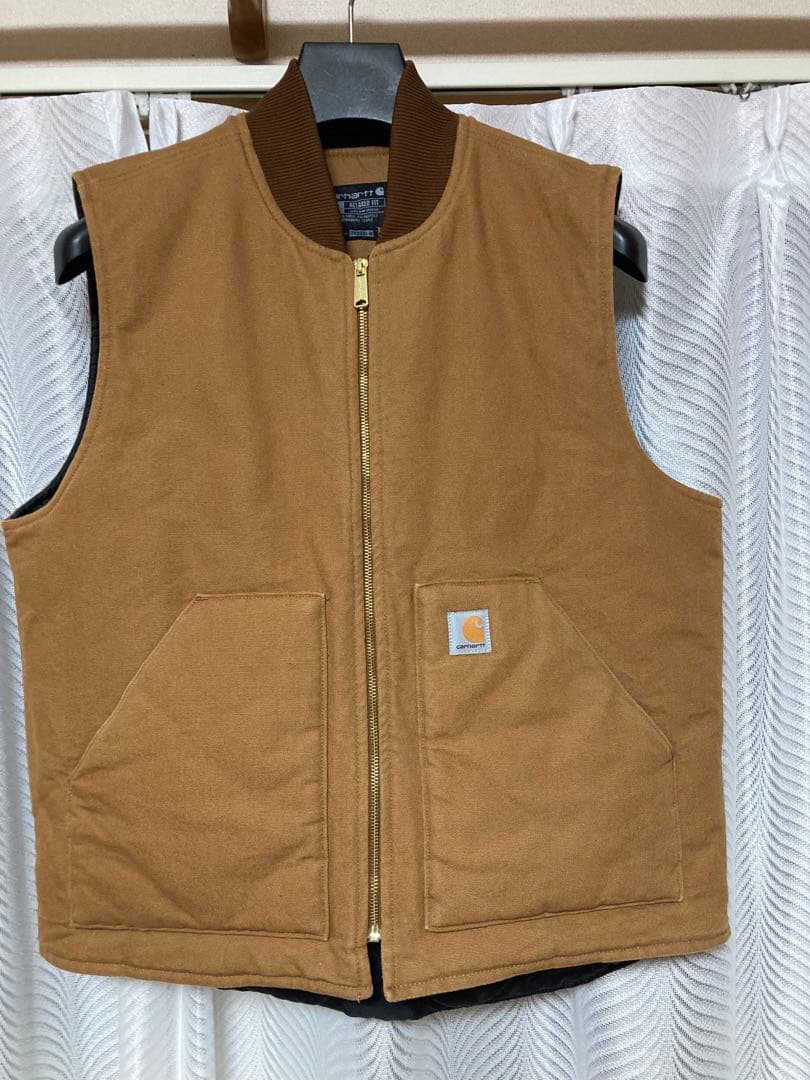 b*y様 ☆美品☆Carhartt カーハートダッグベスト　Lサイズ