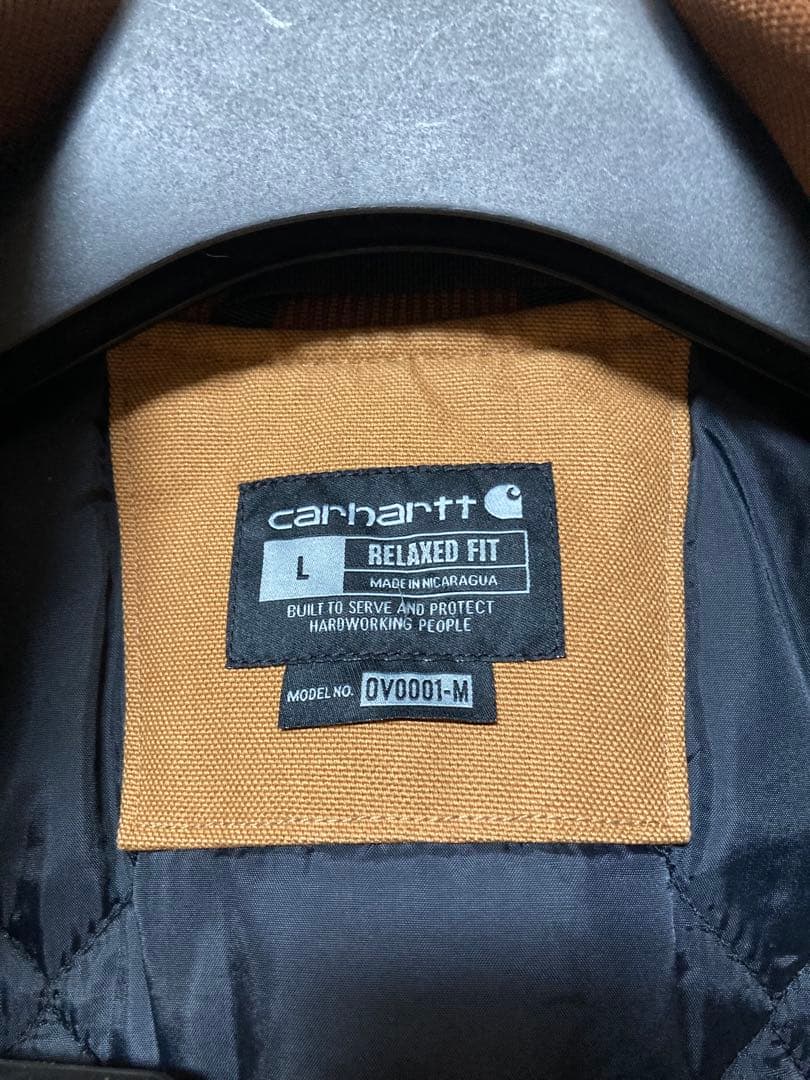 b*y様 ☆美品☆Carhartt カーハートダッグベスト　Lサイズ