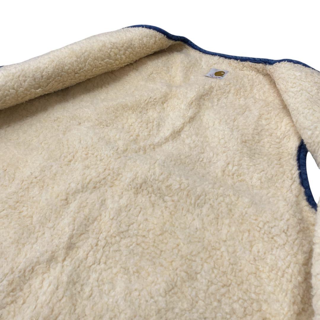 当日発送フォロー割80’s Carhartt denim vest XL