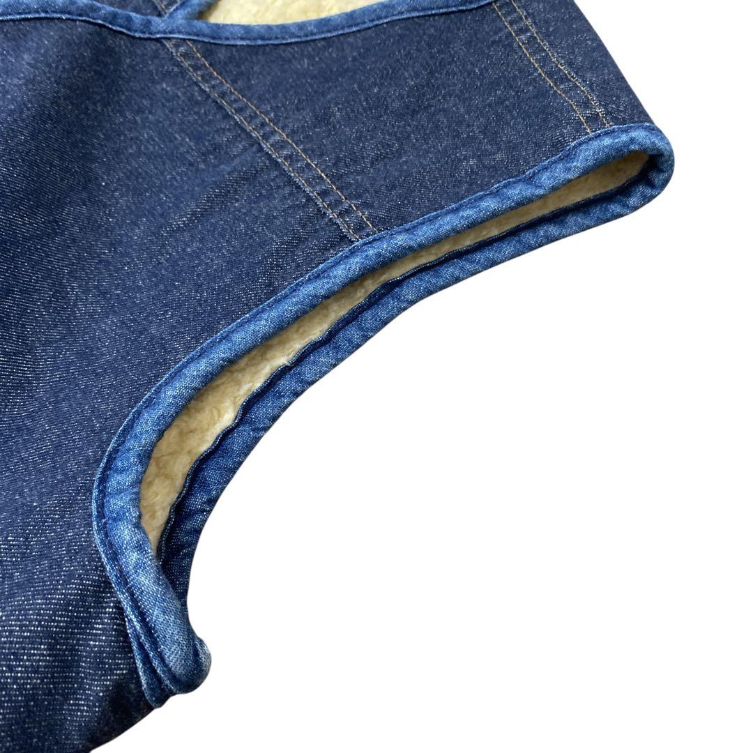 当日発送フォロー割80’s Carhartt denim vest XL