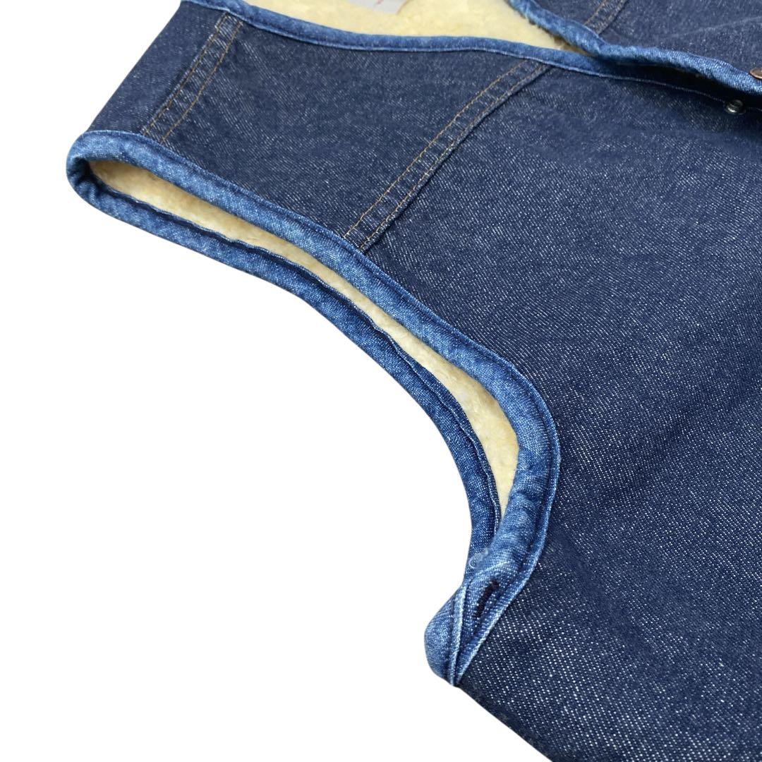 当日発送フォロー割80’s Carhartt denim vest XL