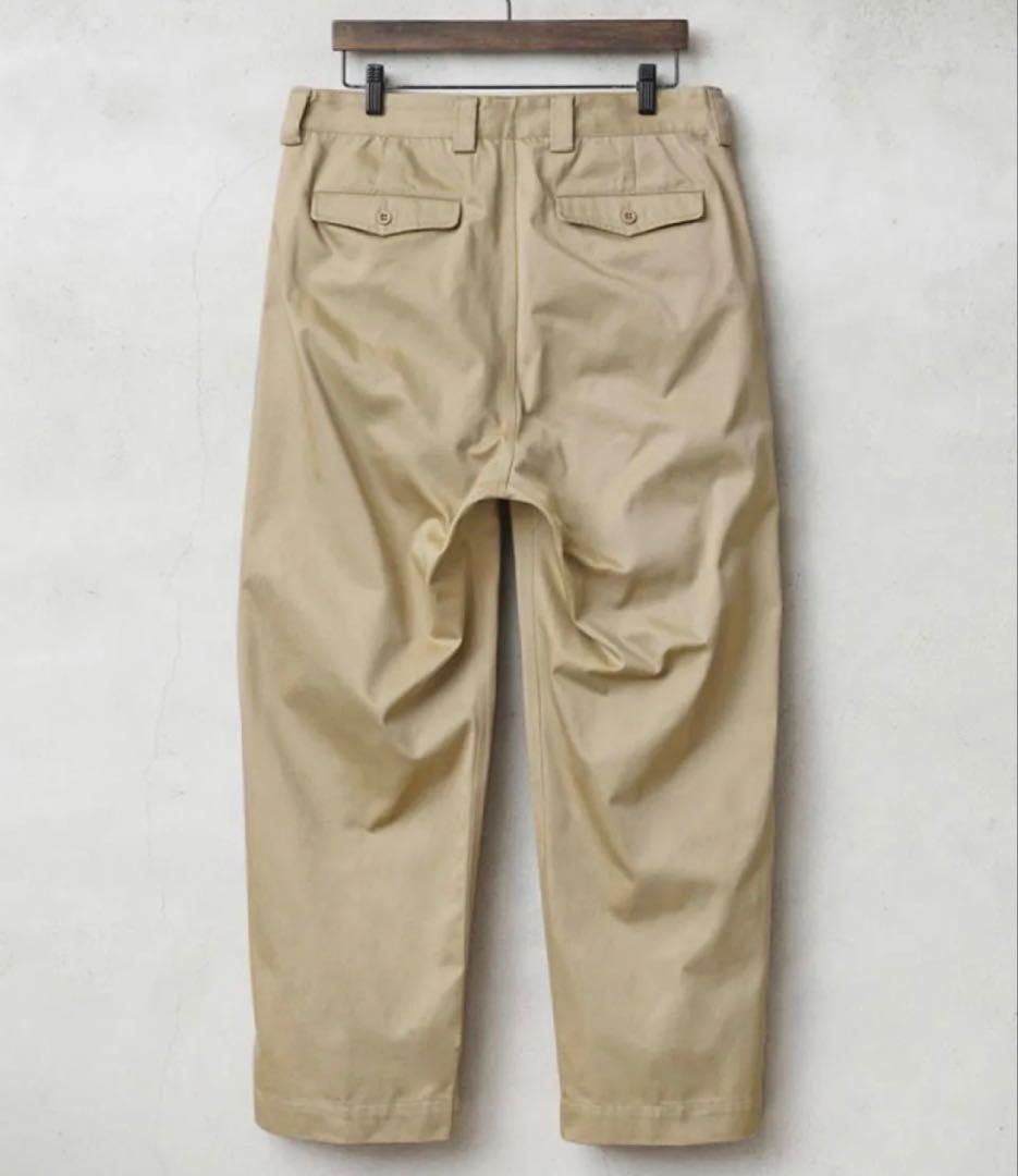 サイズ22 WAIPER M-52 ツータックWESTPOINT チノトラウザー