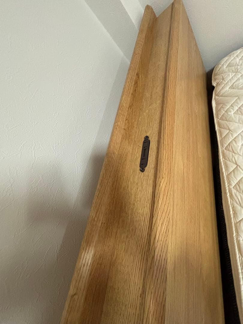 H*P様 『取扱説明書付き』ニトリ収納付きベッド　ダブル