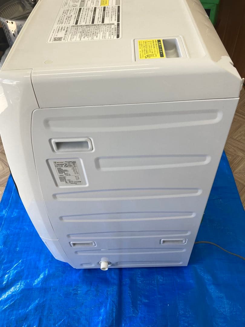 SHARP ドラム式洗濯機 本体 ホワイトES-S7E-WR