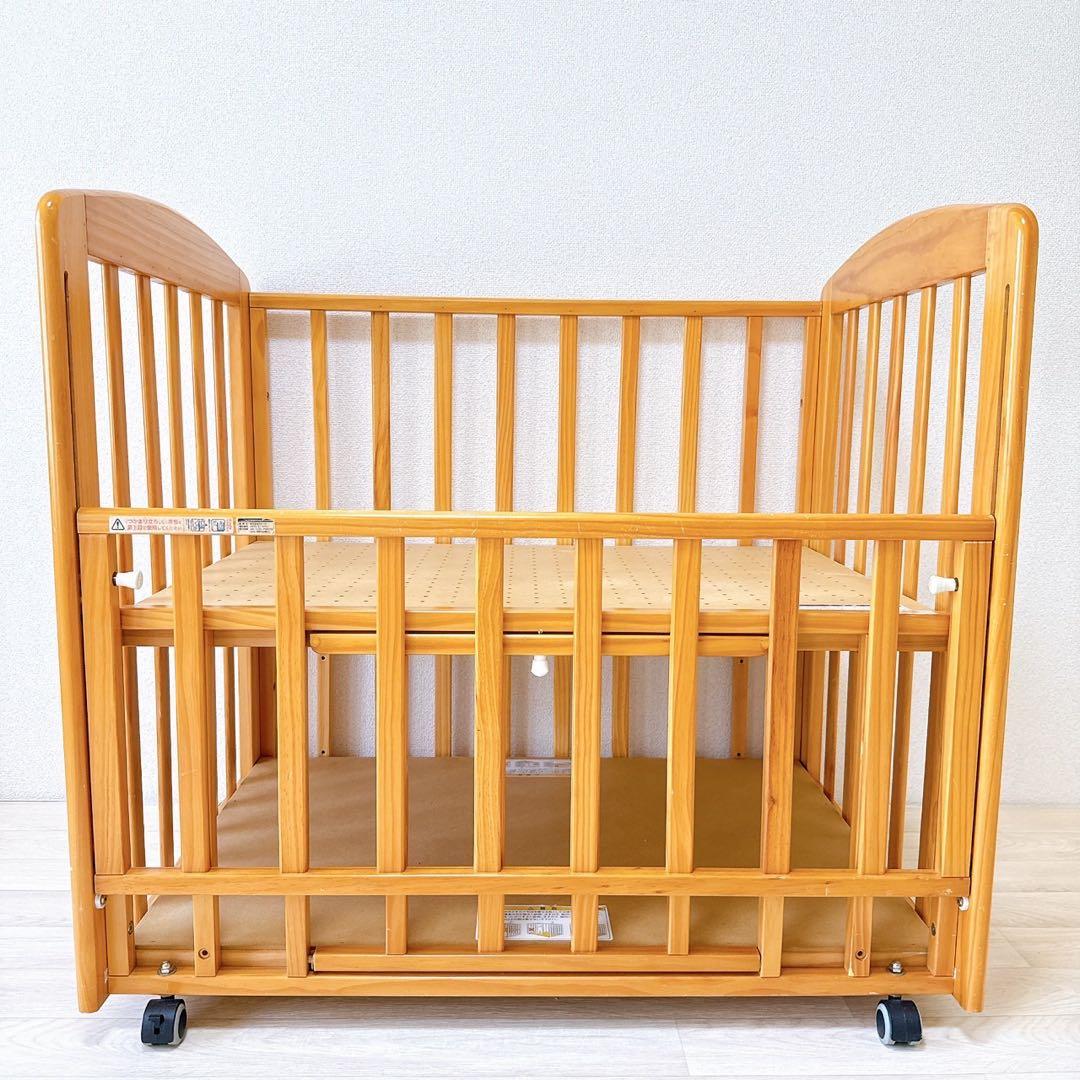 【人気】カトージ KATOJI 木製ベビーベッド　ミニベッド　チャーミー