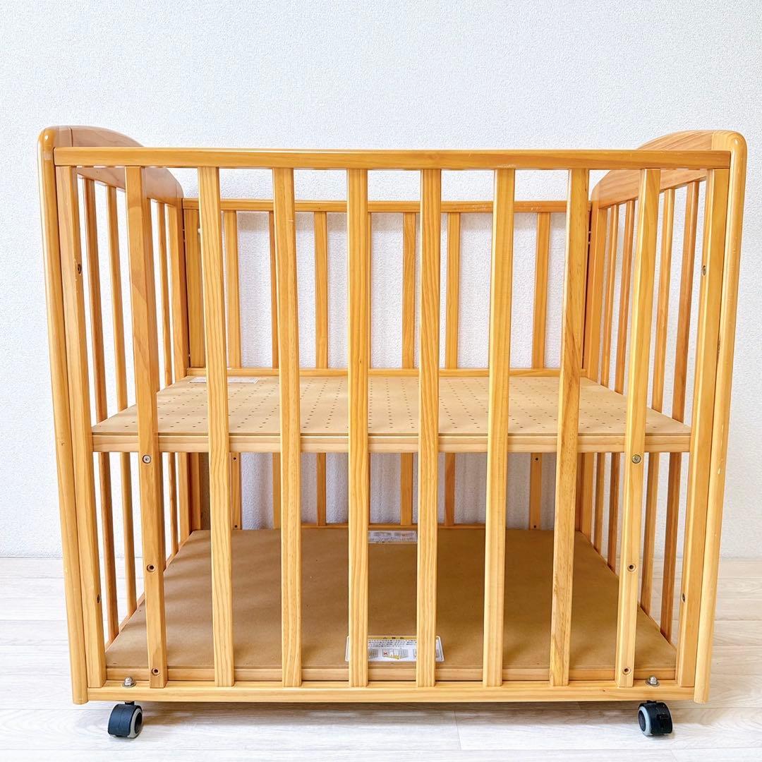 【人気】カトージ KATOJI 木製ベビーベッド　ミニベッド　チャーミー