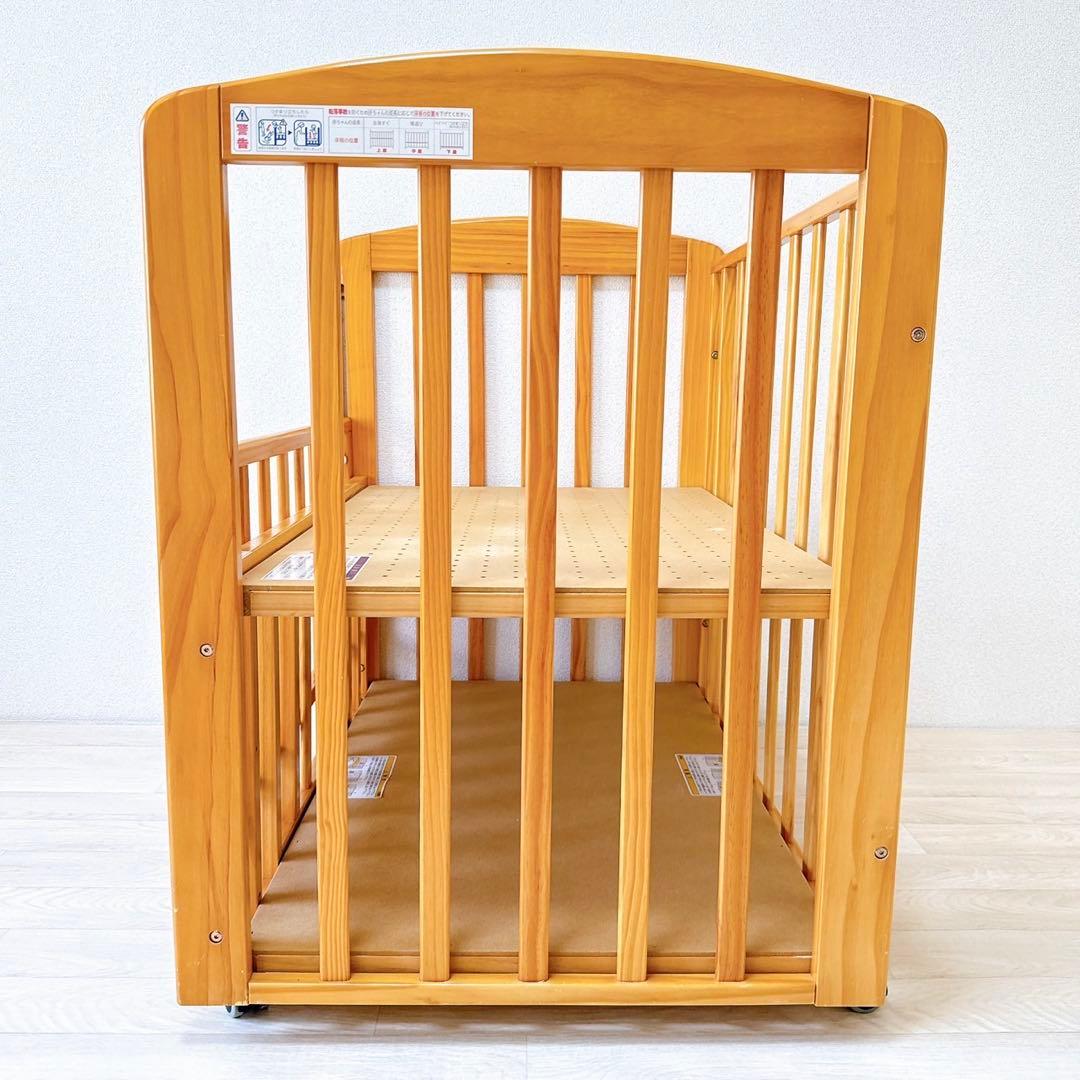 【人気】カトージ KATOJI 木製ベビーベッド　ミニベッド　チャーミー