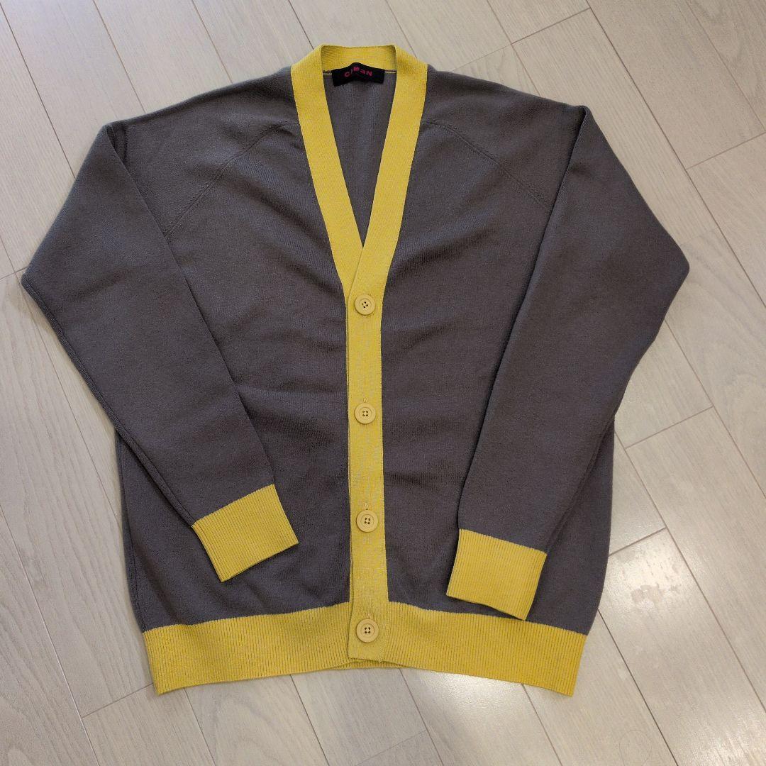 CABaN バイカラー カーディガン 長袖 M