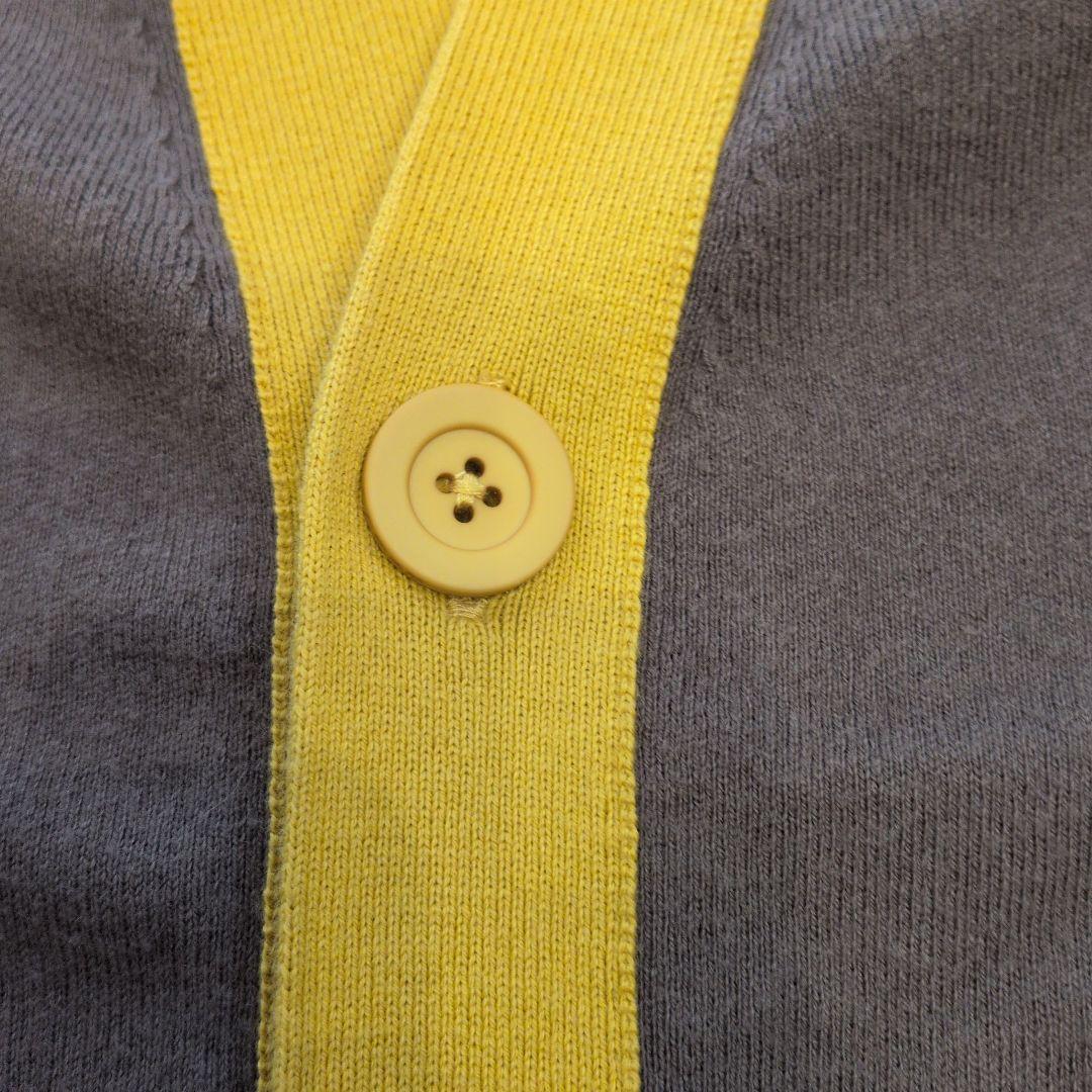 CABaN バイカラー カーディガン 長袖 M