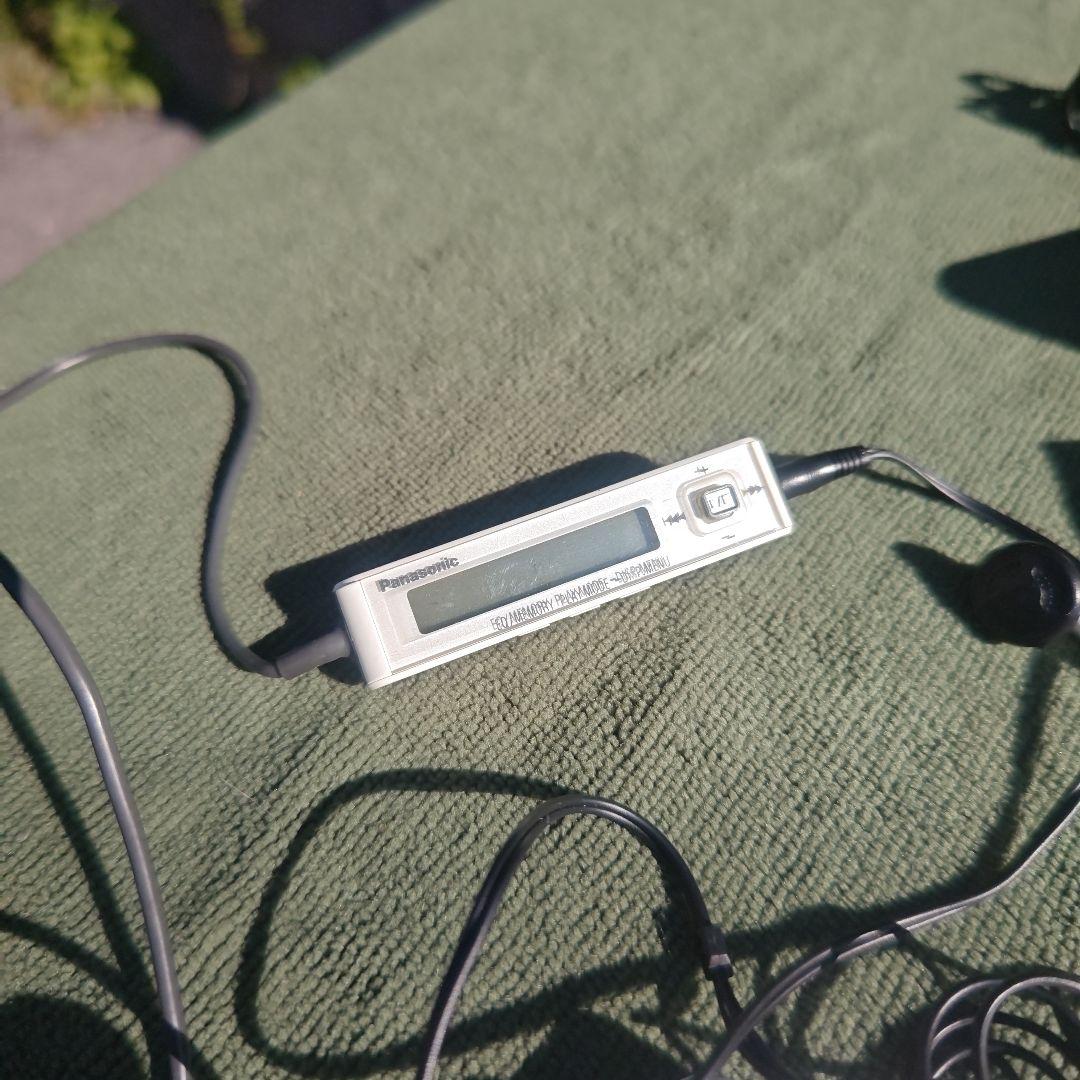 Panasonic ポータブルMDプレーヤー SJ-MJ100-S 充電器セット