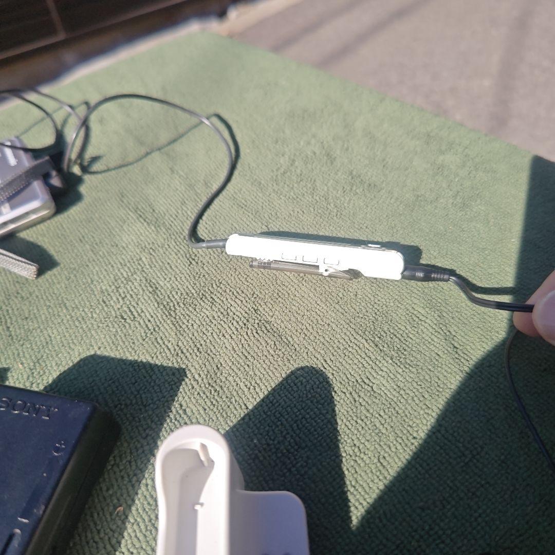 Panasonic ポータブルMDプレーヤー SJ-MJ100-S 充電器セット