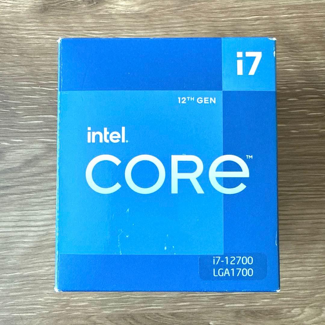 Intel Core i7-12700 12世代 CPU LGA1700