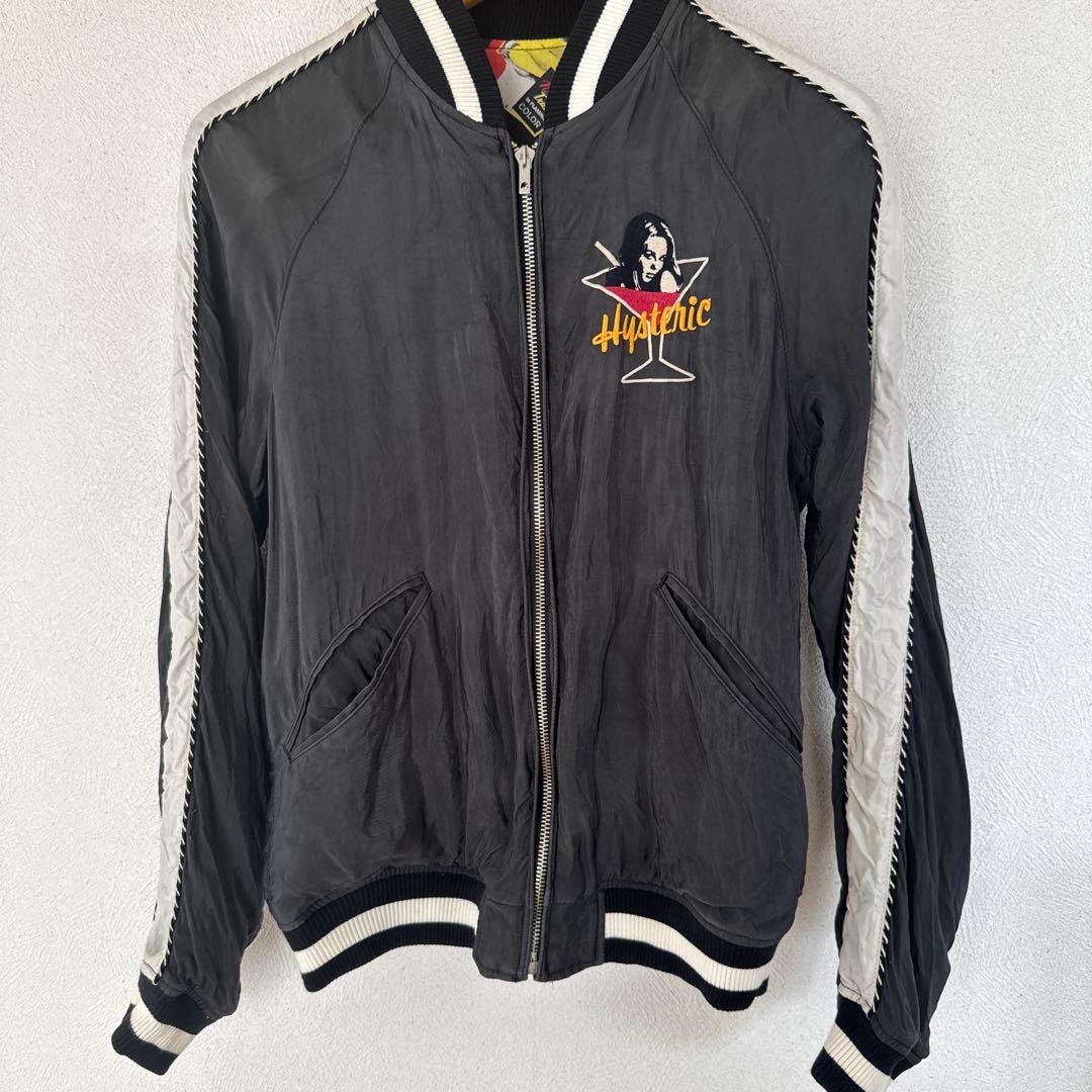 HYSTERIC GLAMOUR スカジャン ブラック