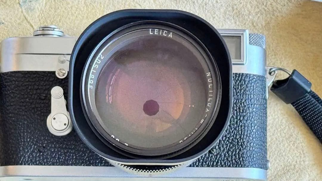 そら豆優遇なしLeica M-ノクティルックス 50mm F1. 純正UV付