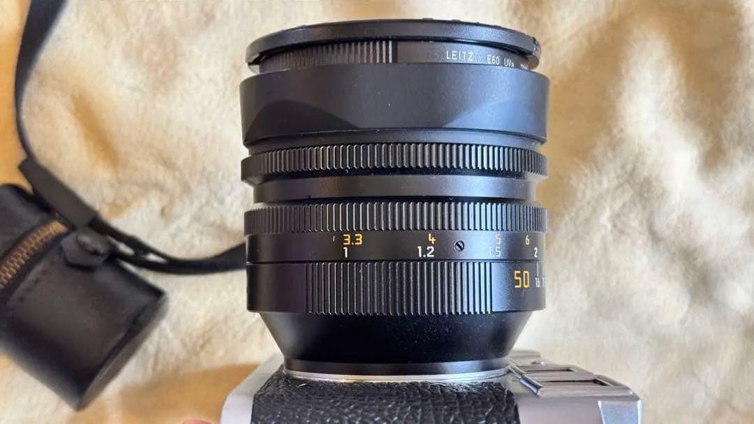そら豆優遇なしLeica M-ノクティルックス 50mm F1. 純正UV付