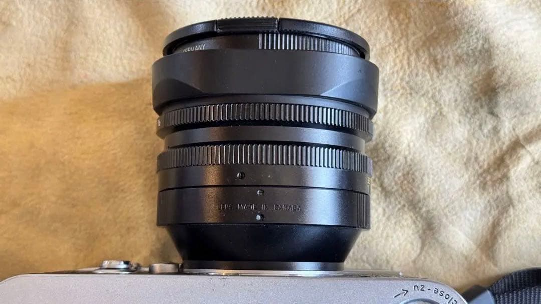 そら豆優遇なしLeica M-ノクティルックス 50mm F1. 純正UV付