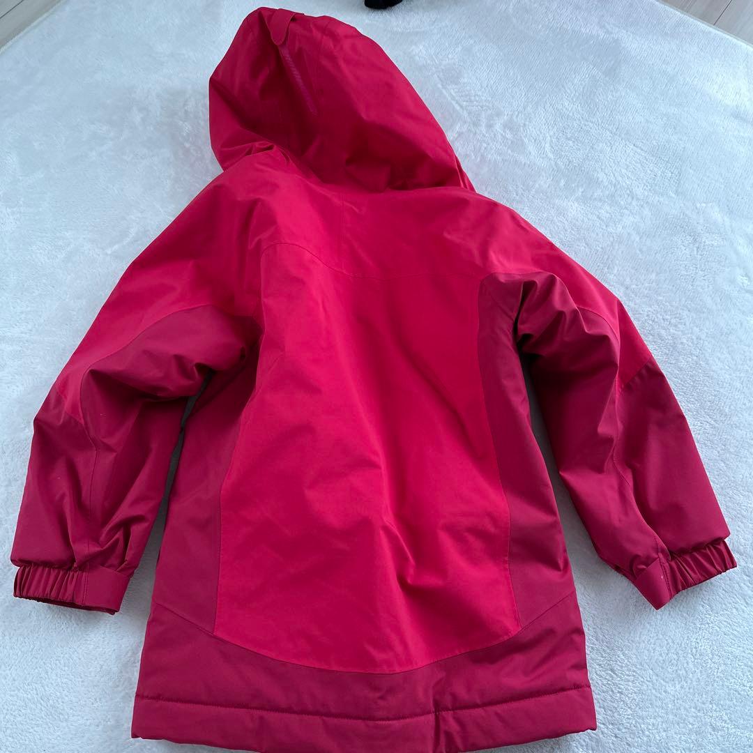 モンベル　120 ピンク　スキーウェア　セット