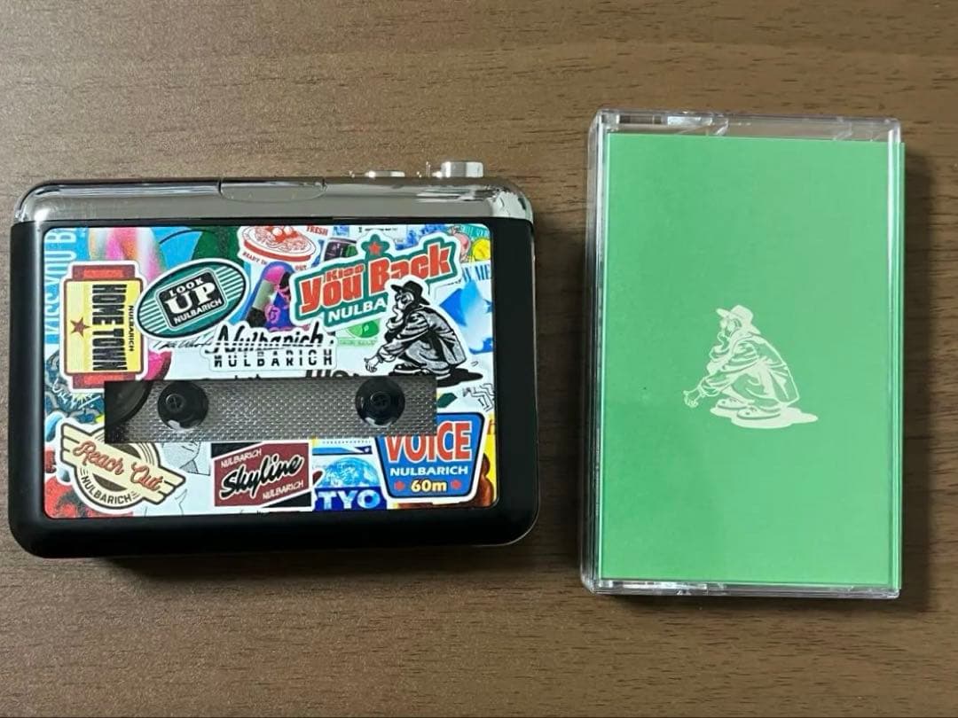 nulbarich　受注生産　カセットデッキ　限定テープつき