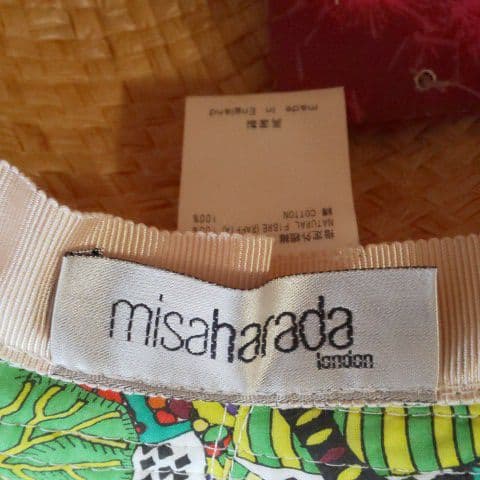 未使用品 MISAHARADA DAHLIA ハット