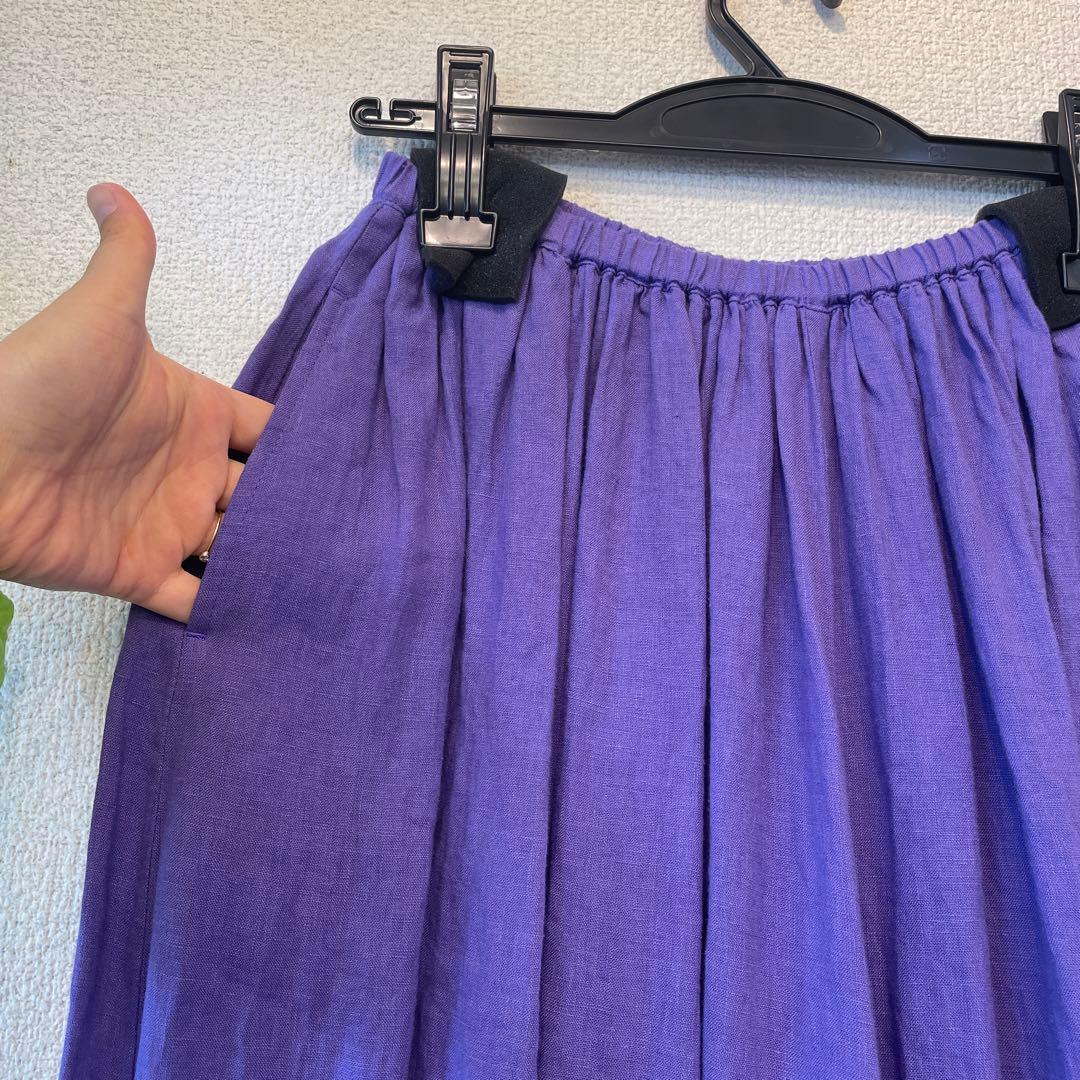 cafune(カフネ)リネンワイドパンツ