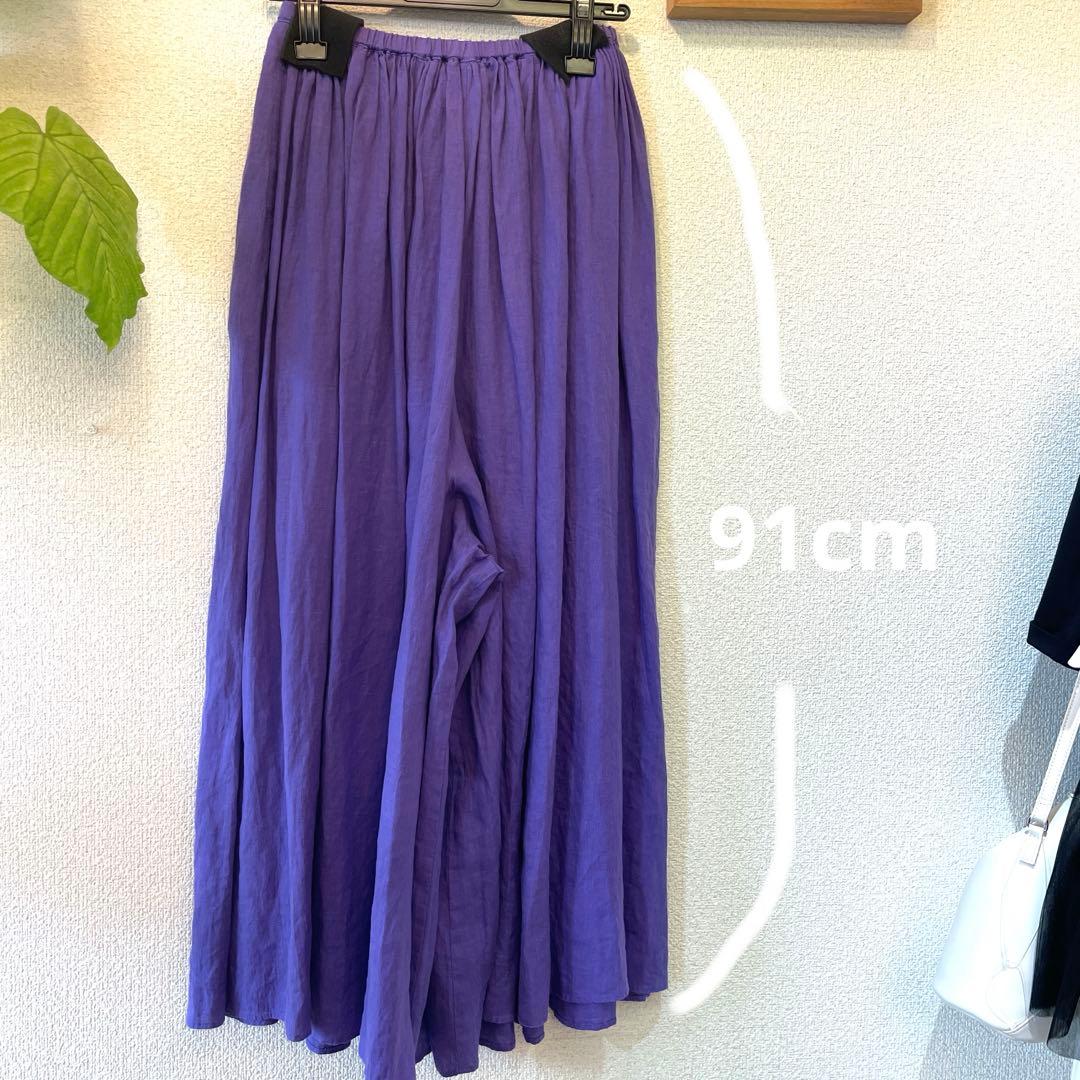 cafune(カフネ)リネンワイドパンツ