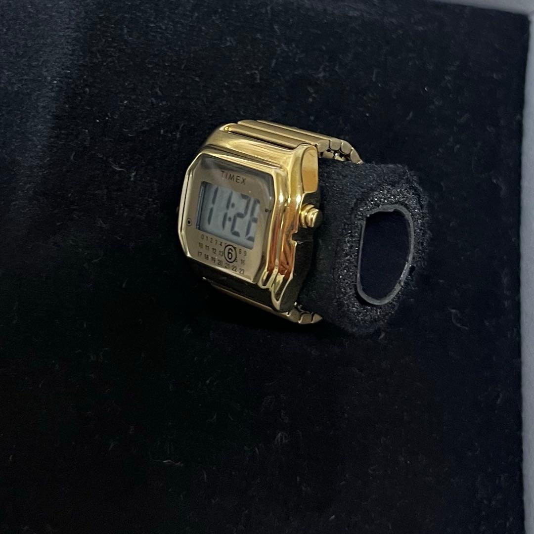 美品　マルジェラ　タイメックス　MM6 Timex T80リングウォッチ S/M