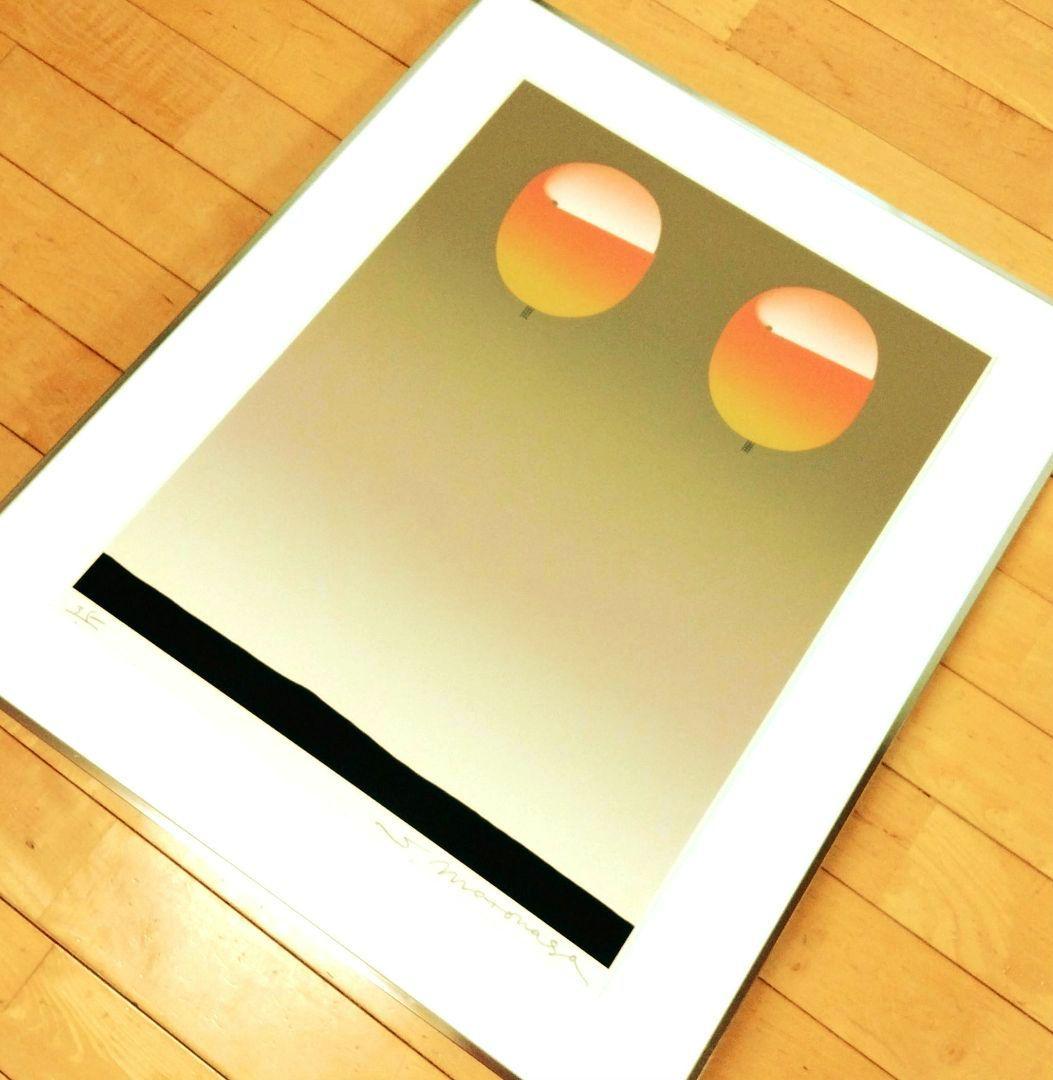 ☆ 元永定正 大判シルクスクリーン