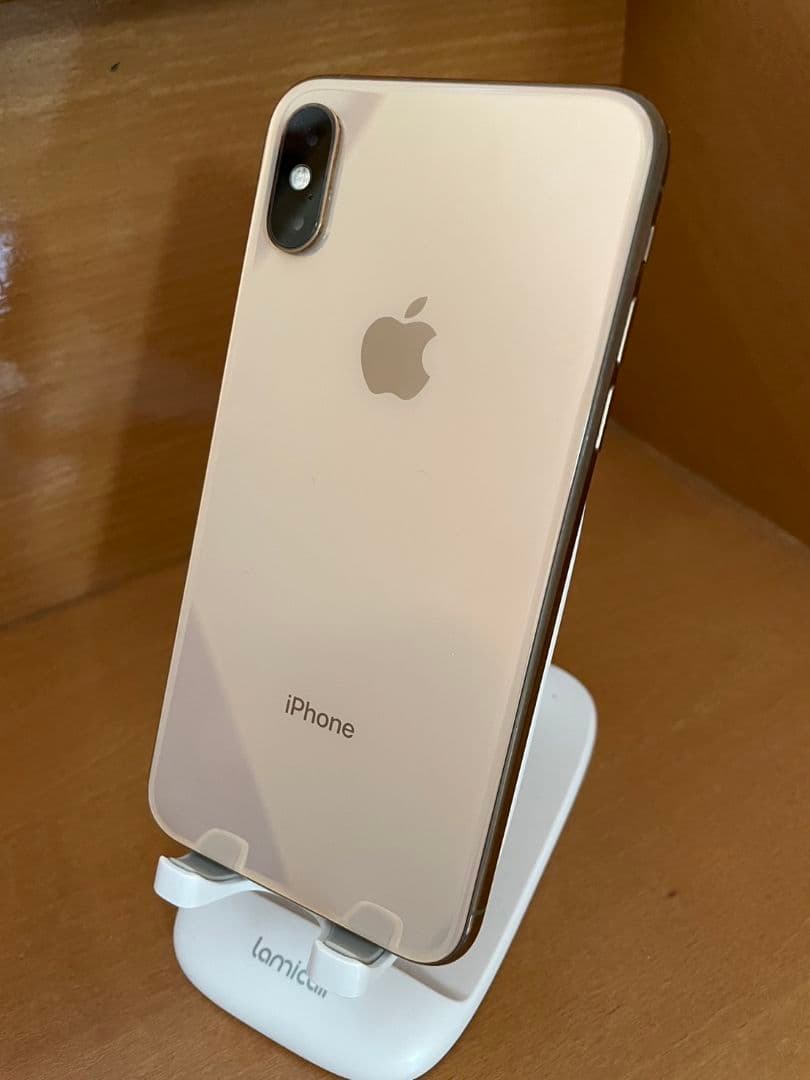 iPhone Xs 64GB ゴールド SIMロック解除済