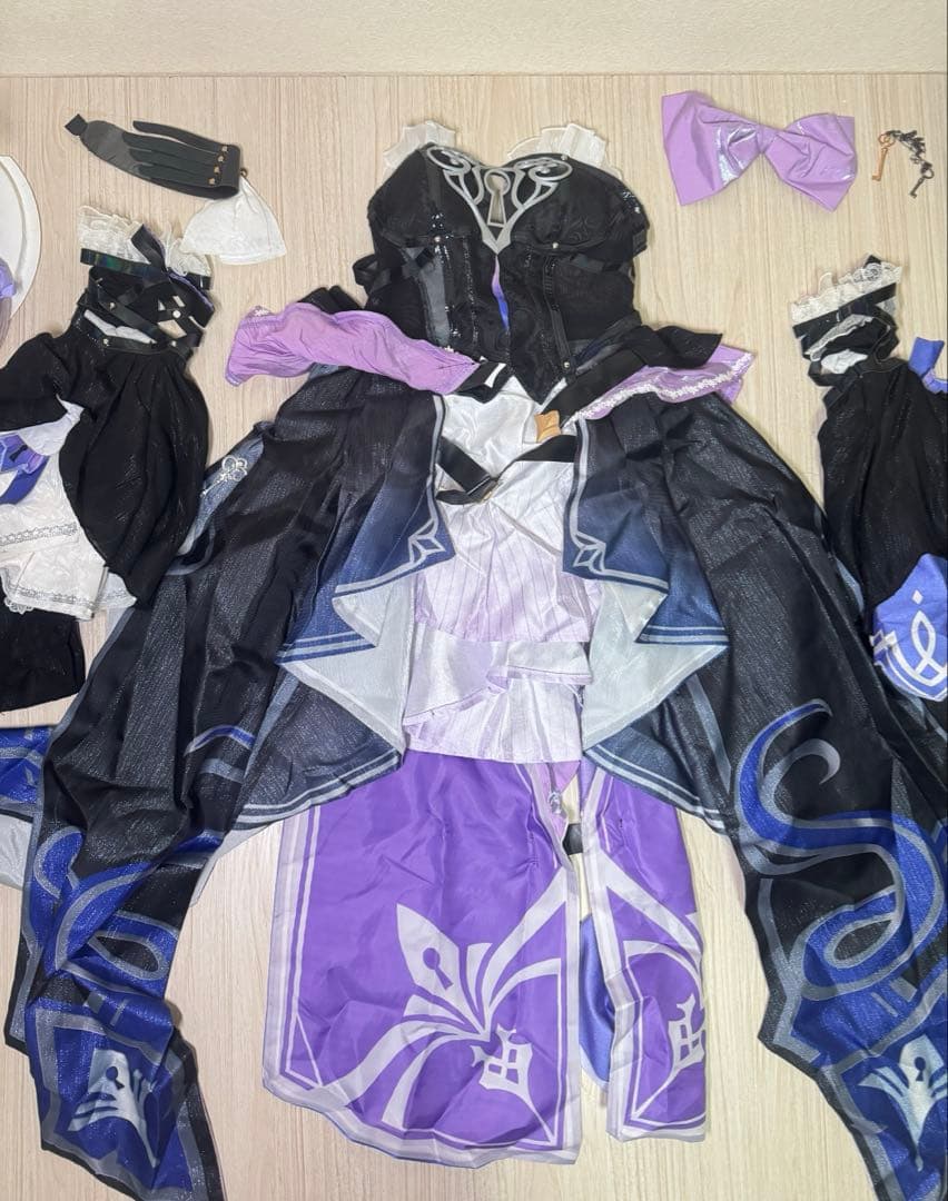 【即納】 崩壊スターレイル マダムヘルタ コスプレ衣装　ウィッグ　フルセット