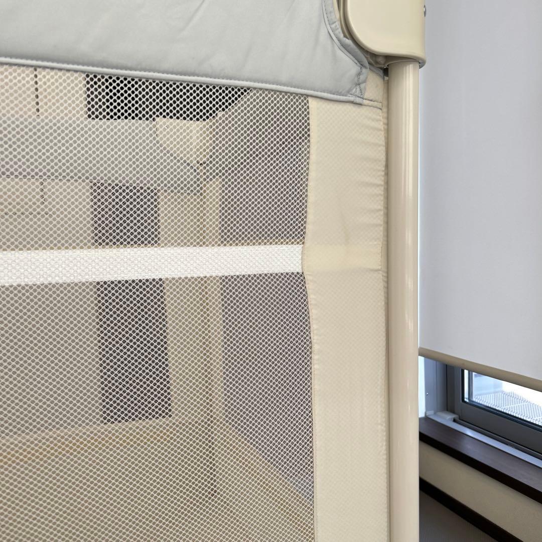 Apricaココネルエアー AB ホワイトグレー　取扱説明書・収納袋付き