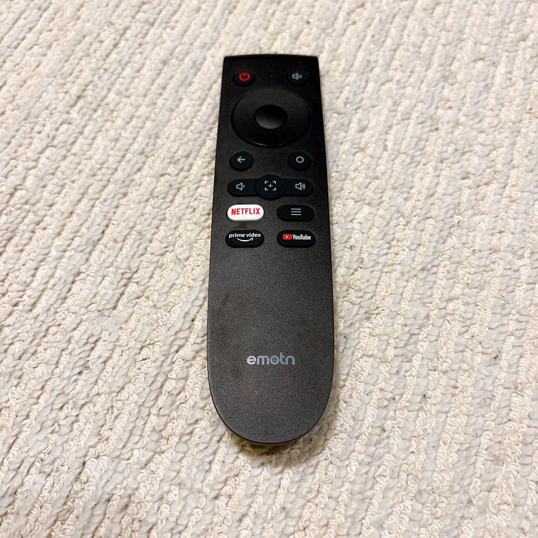 【美品】emotn Gray プロジェクター 本体 ブラック グレー 静音