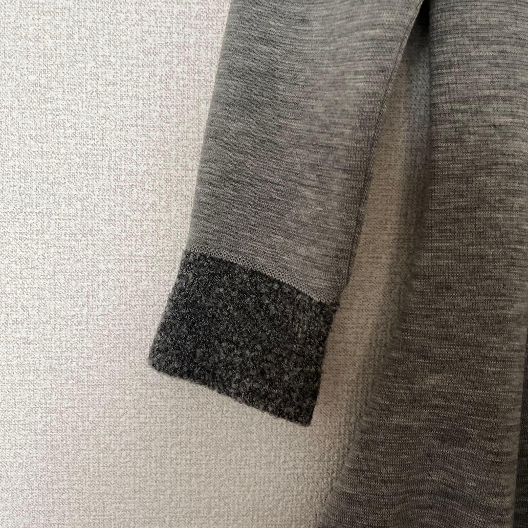 MISS J グレー ニット Aライン ワンピースMサイズ