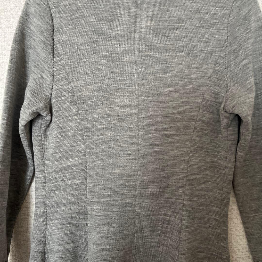 MISS J グレー ニット Aライン ワンピースMサイズ