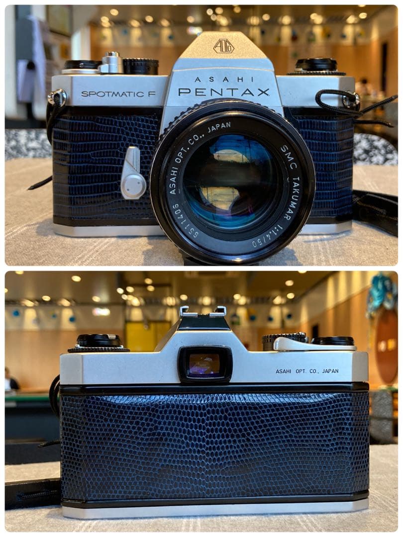 超美品！完動品＊pentax spf＊リザード青&f1.4★作例多数 保証付