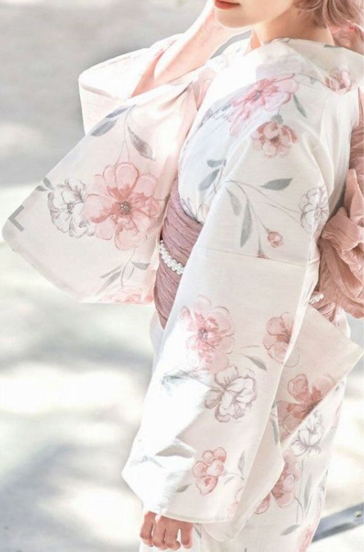 DITA　2025　浴衣　桜梅桃李　５点セット　美品