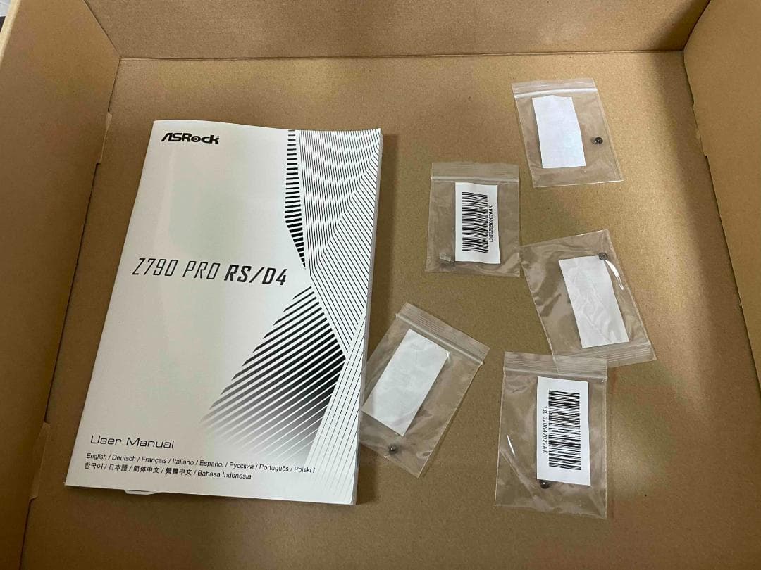 動作品 ASRock Z790 PRO RS/D4