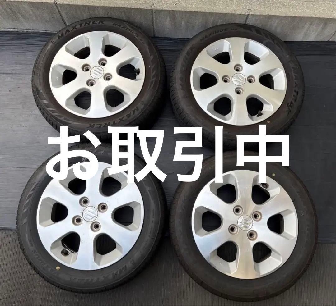 お取引中　スズキワゴンR純正14インチ 24年155/65R14 ４本セット⛰️