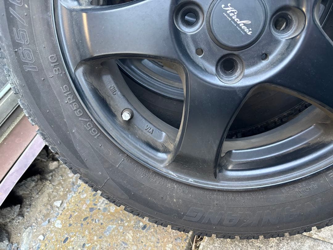 ICE ACTIVA AW-1 165/65R15 スタッドレスタイヤセット