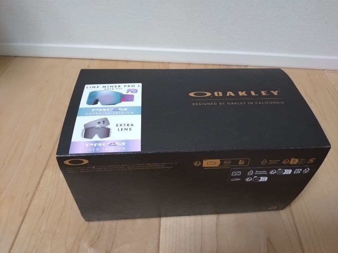 新品正規品 OAKLEY LINE MINER PRO L ASIA FIT