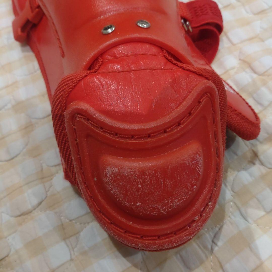 キャッチャー用プロテクターセット レッド（マスク無し）