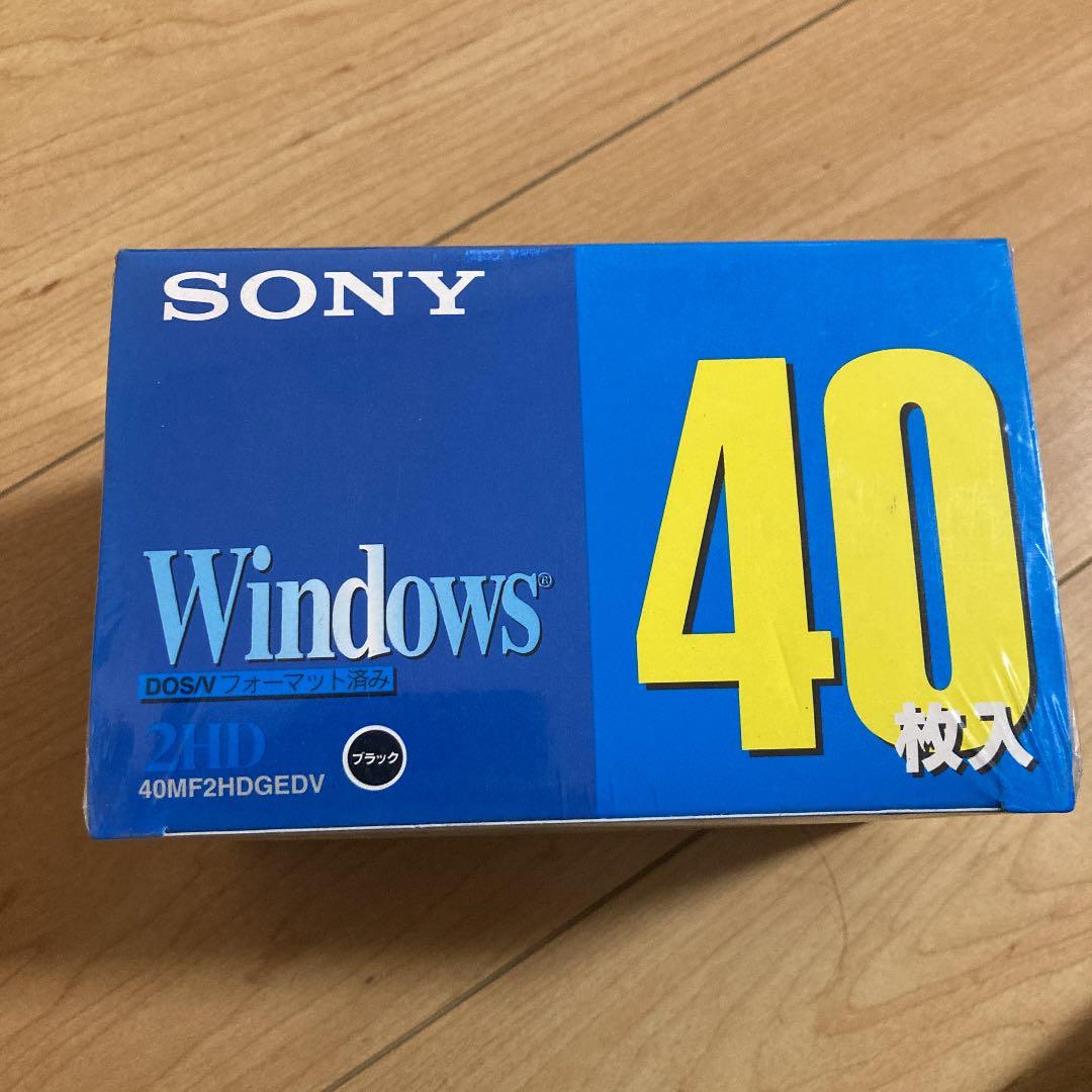 SONY 3.5型フロッピーディスク 2HD 40枚パック 40MF2HDGE…