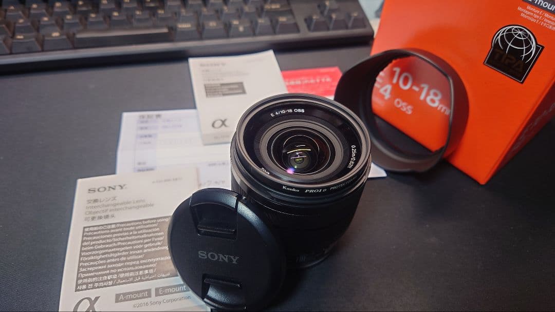 SONY E 10-18mm OSS F4 ズームレンズ