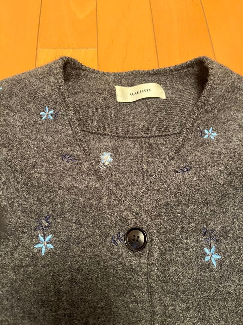 Machatt エンブロイダリーウールジャケット マチャット machatt
