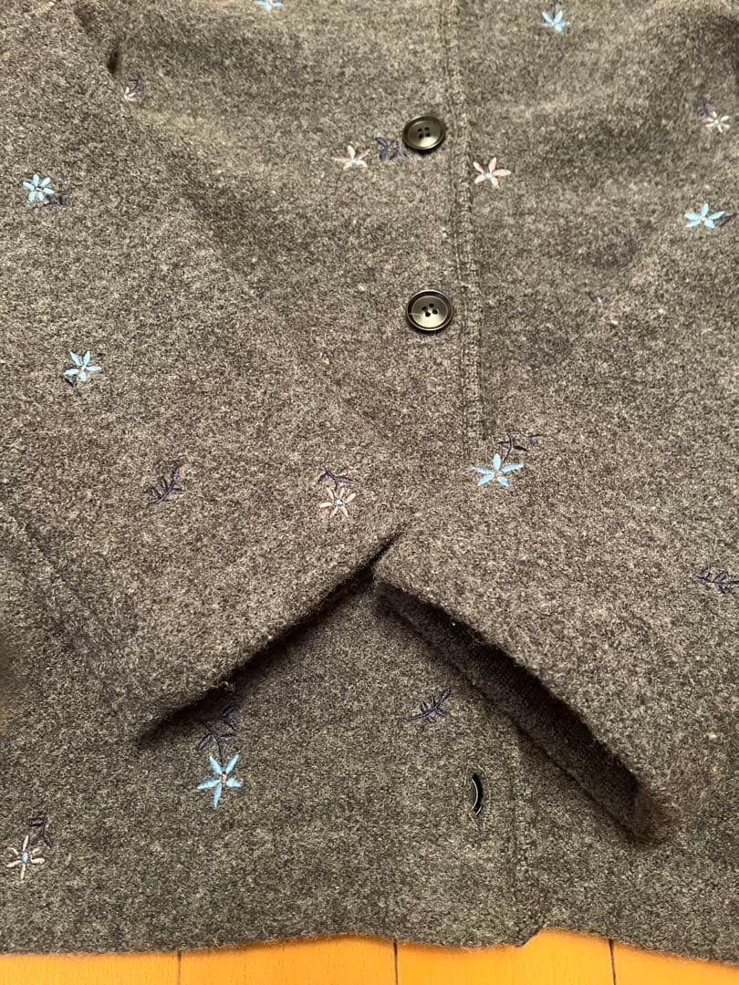 Machatt エンブロイダリーウールジャケット マチャット machatt