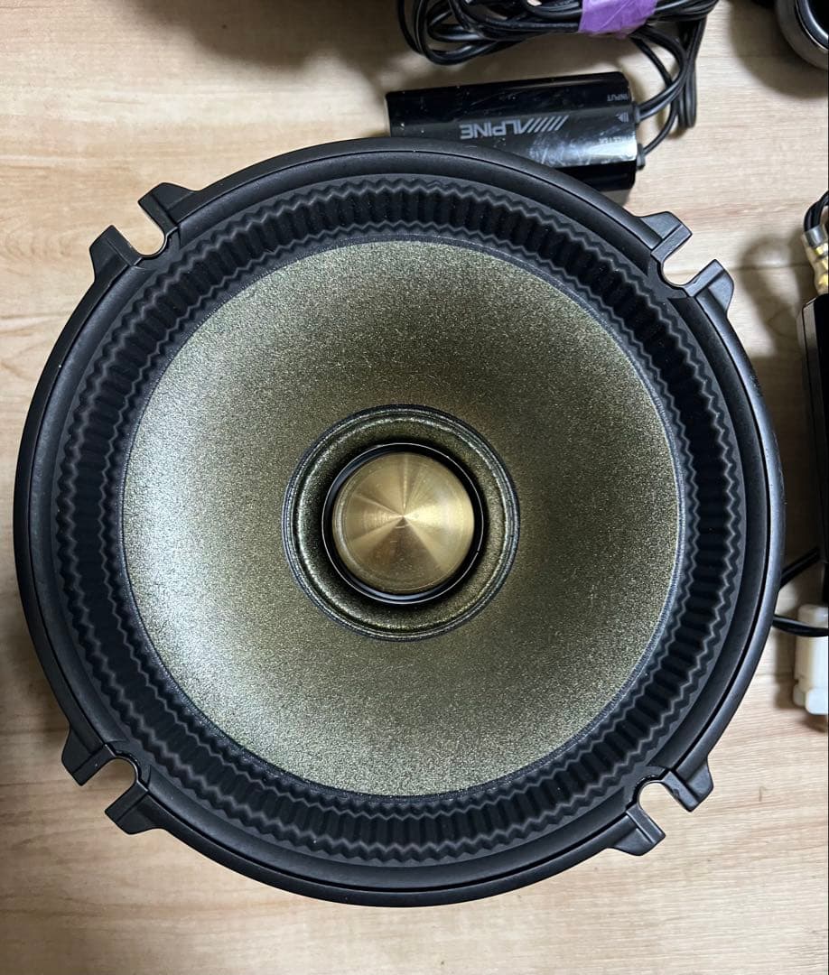 [送料無料]ALPINE DLX-F171S DDL-R160Cスピーカーセット