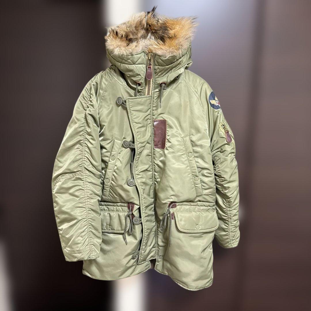 美品着用2.3回　ワイパーインクN-3ジャケット