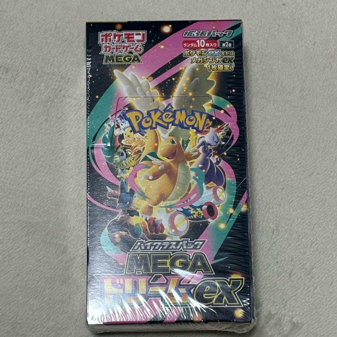 【新品未開封】ポケモンカード　MEGAドリームex 1box シュリンク付き
