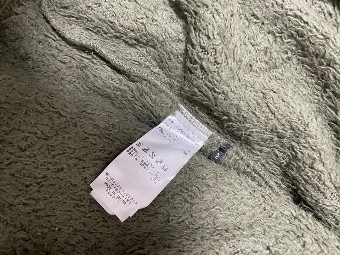 SLY オリーブグリーン モッズコート ファー付き