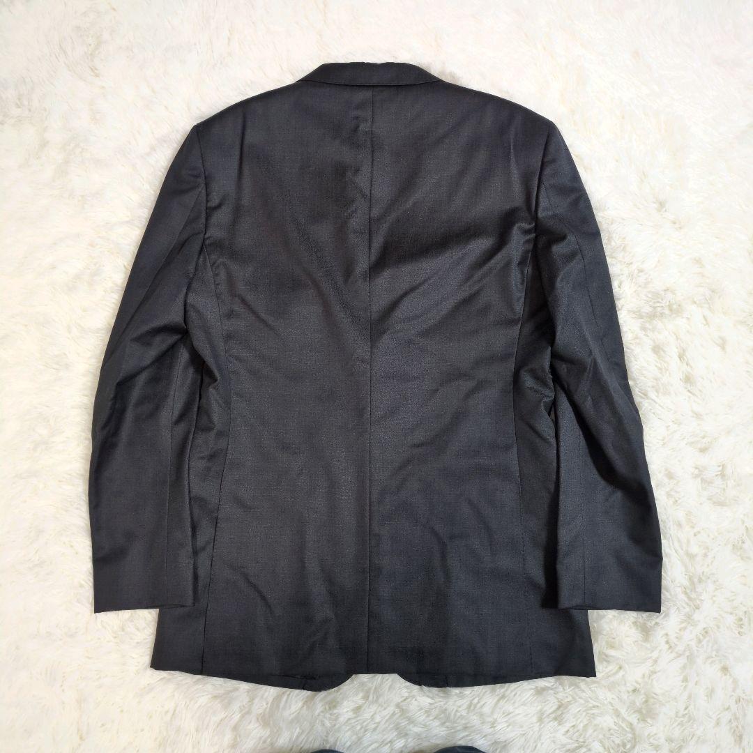 バーバリー　ブラックレーベル　スーツ　スリーピース　ベスト　ノバチェック　XL