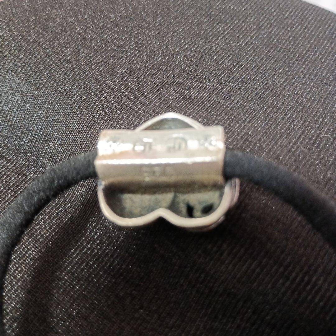 ハート型シルバー925ヘアゴム